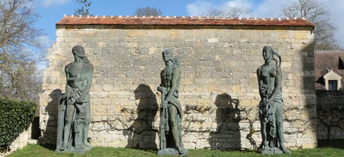 Bourdelle - Figures du monument Alvear - Donjon de Vez © Musée Bourdelle