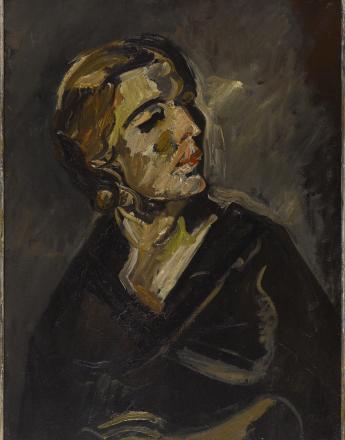 Marcel Poncet, "Portrait d'Annie", 1924, huile sur toile - musée Bourdelle, Paris - photo musée Bourdelle / Paris musées
