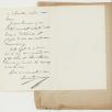 Lettre de Carolus Duran - Cahier Beethoven - Archives Musée Bourdelle