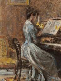 Antoine Bourdelle, Marie Laprade au piano