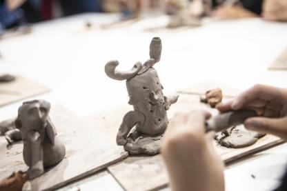 Atelier de modelage pour enfants "Bestiaire imaginaire"