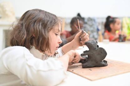 Atelier de modelage pour enfants "Petits mutants"