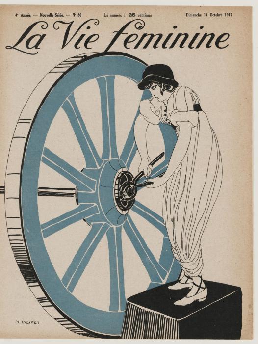 Couverture de la revue La Vie féminine