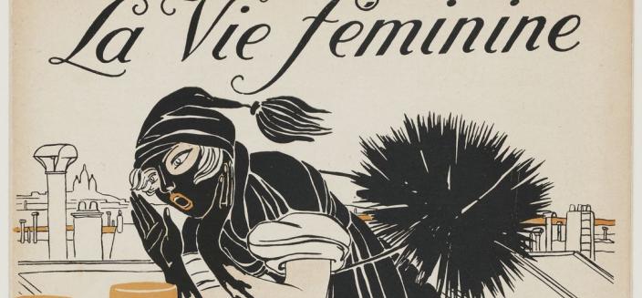 Couverture de la revue La Vie féminine